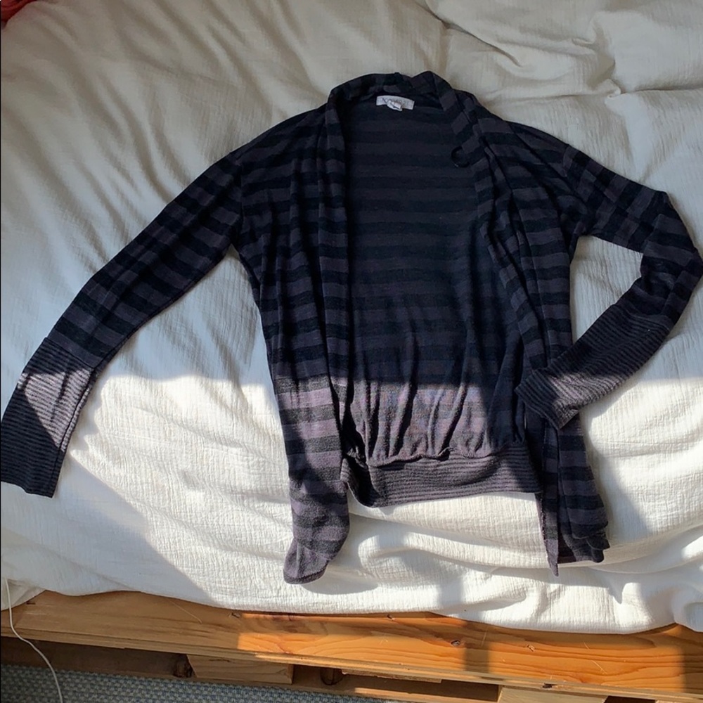 Forever 21 striped cardigan